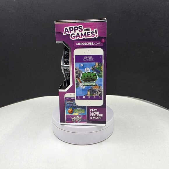 Merge Cube AR/VR Holograms App Handheld Virtual Games 10+ Android IoS NEW - Picture 4 of 5